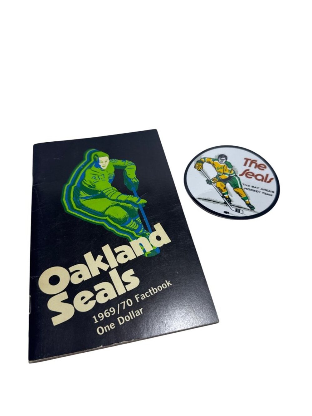 Oakland Seals 1969 1970 Factbook Team Memorabilia & The Seals Bay Area Hockey St